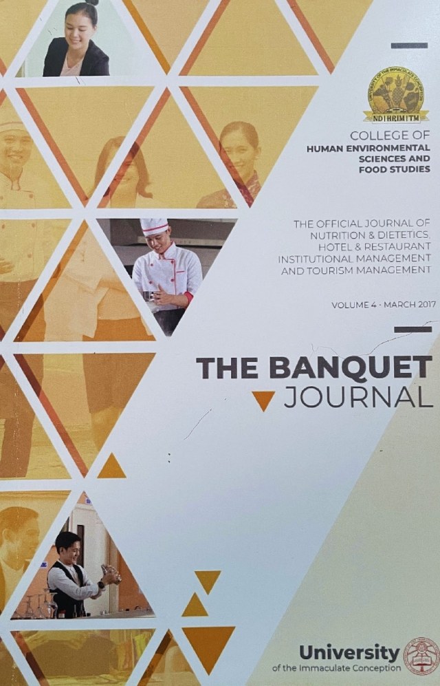 The BANQUET journal cover
