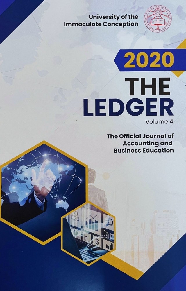 The Ledger journal cover